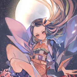This is a pixiv picture whose title is 曼殊沙華.
