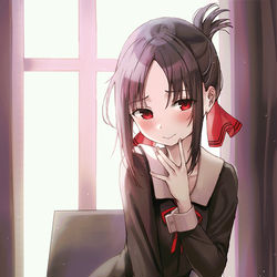 This is a pixiv picture whose title is かぐや様.