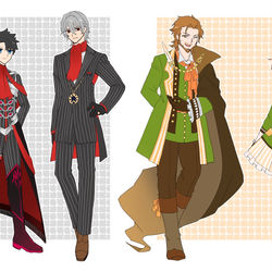 This is a pixiv picture whose title is サーヴァント魔術礼装.