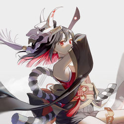 This is a pixiv picture whose title is 岚.