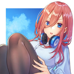 This is a pixiv picture whose title is 暑い.