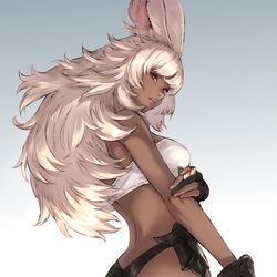 This is a pixiv picture whose title is 褐色ヴィエラ２.