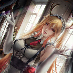 This is a pixiv picture whose title is トール / Tohru.