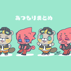 This is a pixiv picture whose title is あつ森まとめ.