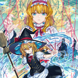 This is a pixiv picture whose title is ラスボスアリス.