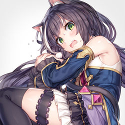 This is a pixiv picture whose title is キャルちゃんの尻尾もふもふしたい.