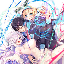 This is a pixiv picture whose title is 英雄教室の超越魔術士.