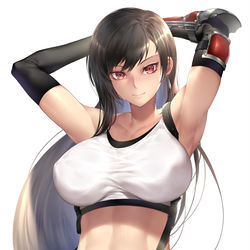 This is a pixiv picture whose title is ティファ.