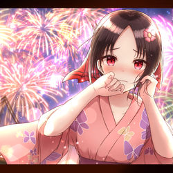 This is a pixiv picture whose title is 心臓の音がうるさくて….