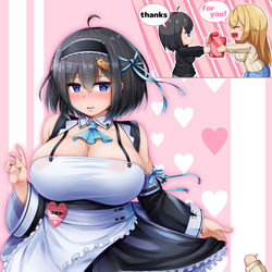 This is a pixiv picture whose title is 仄ちゃん2周年.
