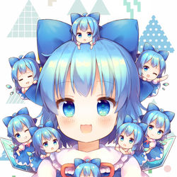 This is a pixiv picture whose title is チルノちゃん.