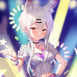 This is a pixiv picture whose title is 玉藻.