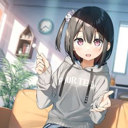 This is a pixiv picture whose title is スキのある妹。.