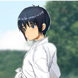 This is a pixiv picture whose title is 褌がちょっと恥ずかしい男の子.
