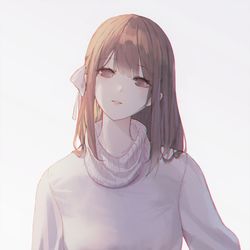 This is a pixiv picture whose title is Sweater.