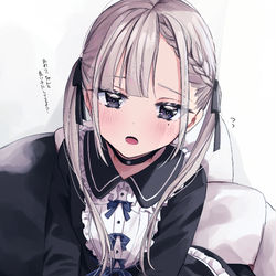 This is a pixiv picture whose title is 今日お兄ちゃんと一緒に寝たい……ダメ？.