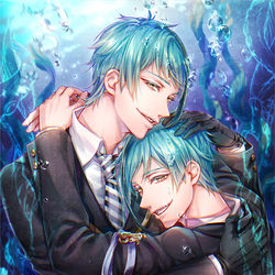 This is a pixiv picture whose title is ログ①.