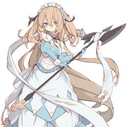 This is a pixiv picture whose title is アックスメイド.