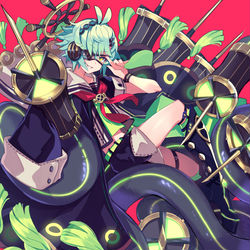 This is a pixiv picture whose title is クラーケンくん.