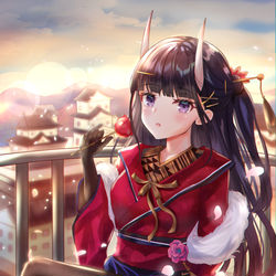 This is a pixiv picture whose title is 能代.
