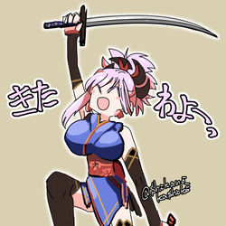 This is a pixiv picture whose title is 武蔵ちゃんピックアップありがとうございます.