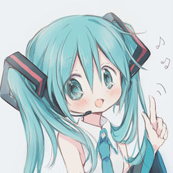 This is a pixiv picture whose title is ミクちゃん詰め。①.