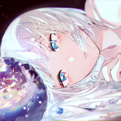 This is a pixiv picture whose title is 星の花時計.