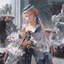 This is a pixiv picture whose title is Arknights 锡兰.
