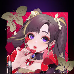 This is a pixiv picture whose title is 🍓.