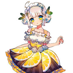 This is a pixiv picture whose title is レモンタルト.