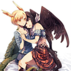 This is a pixiv picture whose title is 【エアコミケ】愛を知らない獣たち.