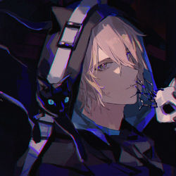 This is a pixiv picture whose title is phantom.