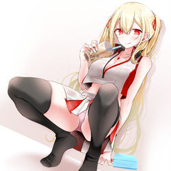 This is a pixiv picture whose title is ブレマートンのテニスウェアを着るコンコードちゃん.