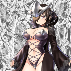 This is a pixiv picture whose title is 闇落ちした吉村さん.