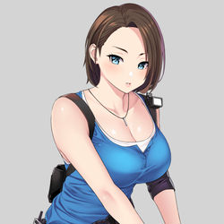 This is a pixiv picture whose title is ジル・バレンタイン.