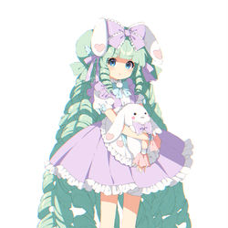 This is a pixiv picture whose title is 💜.