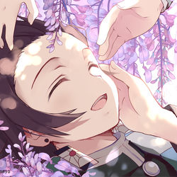 This is a pixiv picture whose title is おかえり炭治郎.