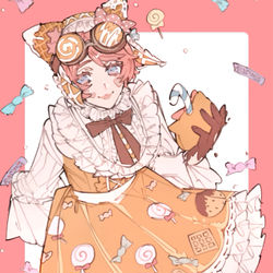 This is a pixiv picture whose title is ♡.