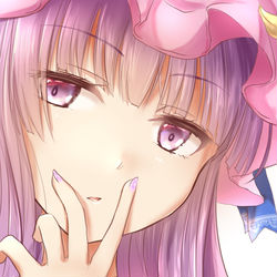 This is a pixiv picture whose title is パチュリー.