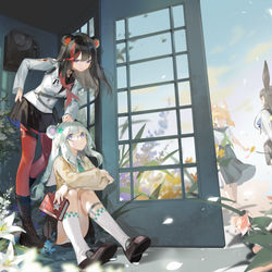 This is a pixiv picture whose title is 凛冬X真理.