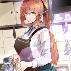 This is a pixiv picture whose title is 朝春田さん.