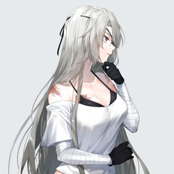 This is a pixiv picture whose title is 思案する.