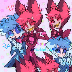 This is a pixiv picture whose title is AUアラスターまとめ（何でも許せる方向け）.