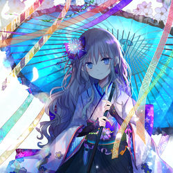 This is a pixiv picture whose title is 夏.