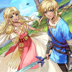 This is a pixiv picture whose title is リンゼル.