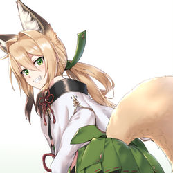 This is a pixiv picture whose title is きつね.