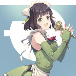 This is a pixiv picture whose title is 可愛いボイスロイドにはメイド服を着せろ5.