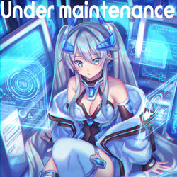 This is a pixiv picture whose title is メンテナンス中.