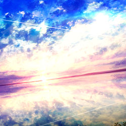 This is a pixiv picture whose title is 世界.