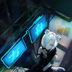 This is a pixiv picture whose title is シラユキ.